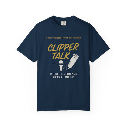 Clipper Talk Unisex Garment-Dyed T-shirt