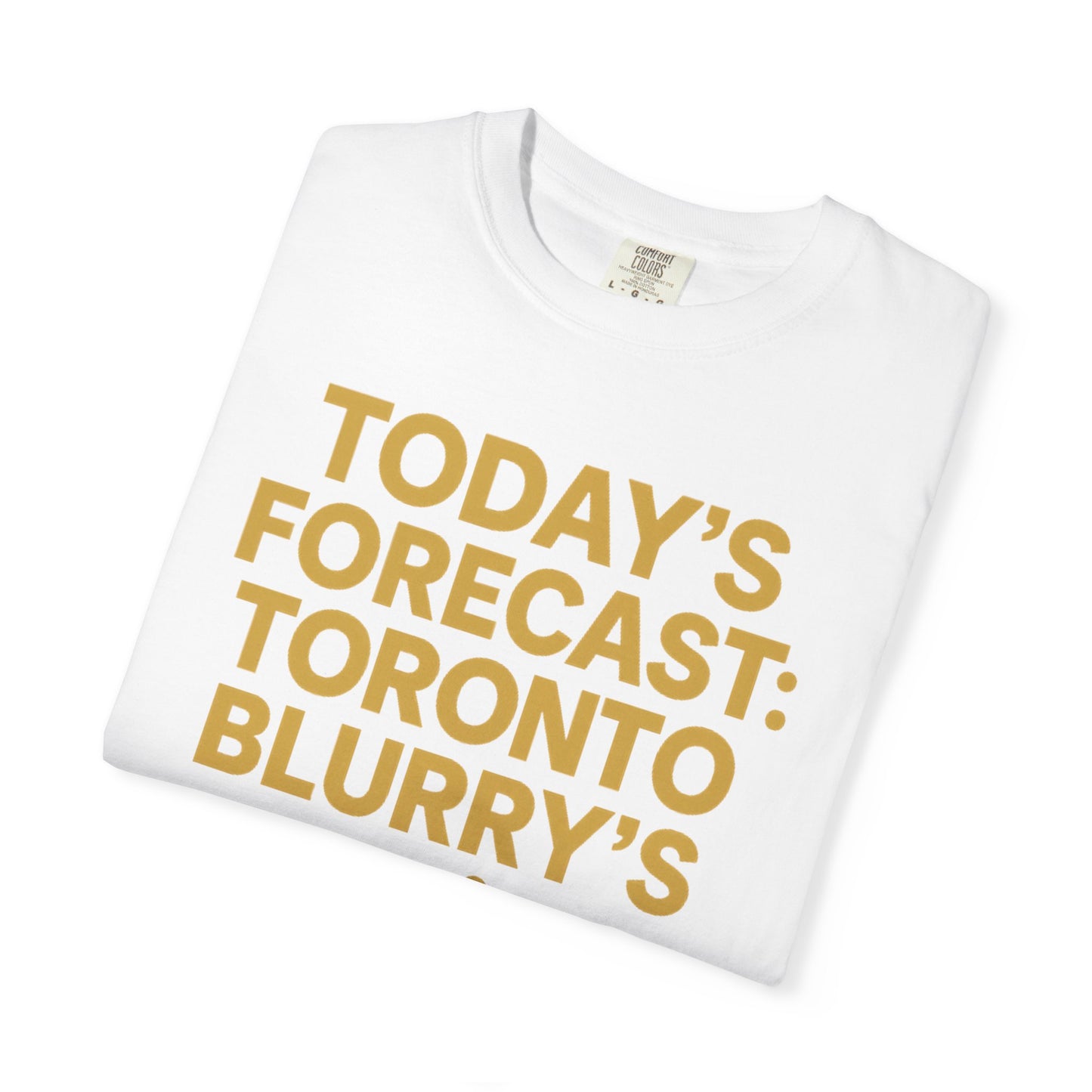 Forecast Toronto Unisex Garment-Dyed T-shirt