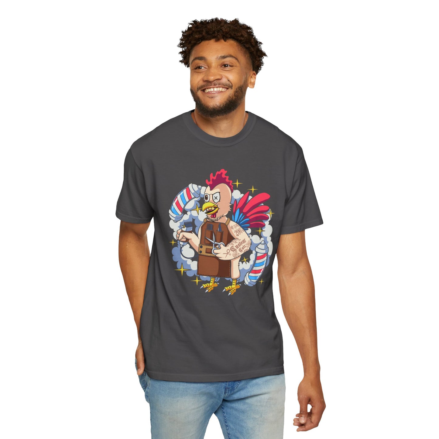 Custom Cutz Unisex Garment-Dyed T-shirt