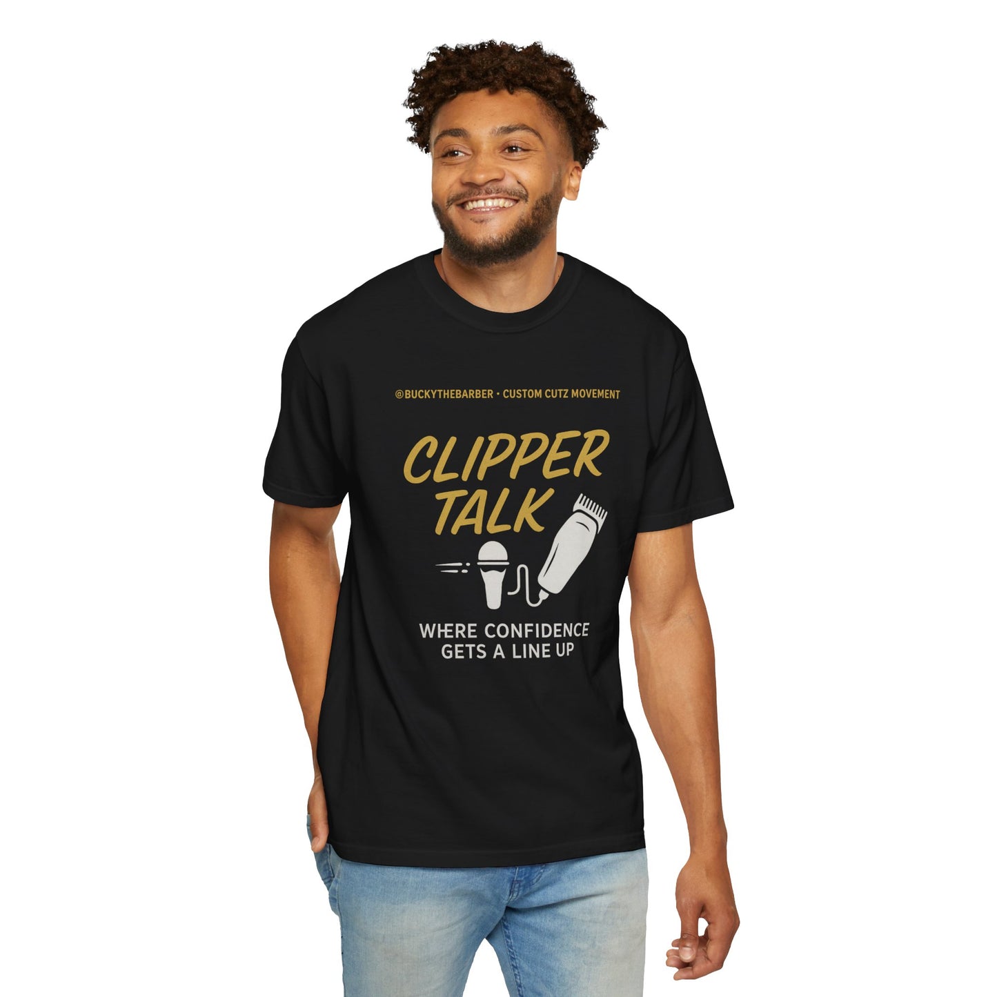 Clipper Talk Unisex Garment-Dyed T-shirt