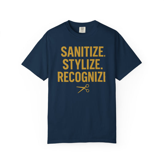 Sanitize Stylize Unisex Garment-Dyed T-shirt