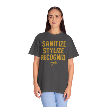 Sanitize Stylize Unisex Garment-Dyed T-shirt