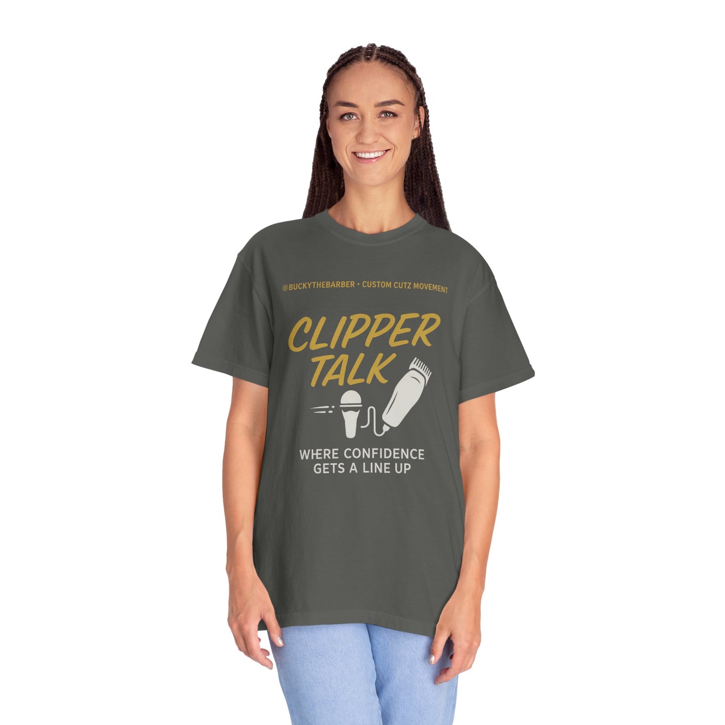 Clipper Talk Unisex Garment-Dyed T-shirt