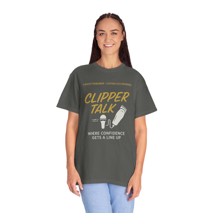 Clipper Talk Unisex Garment-Dyed T-shirt