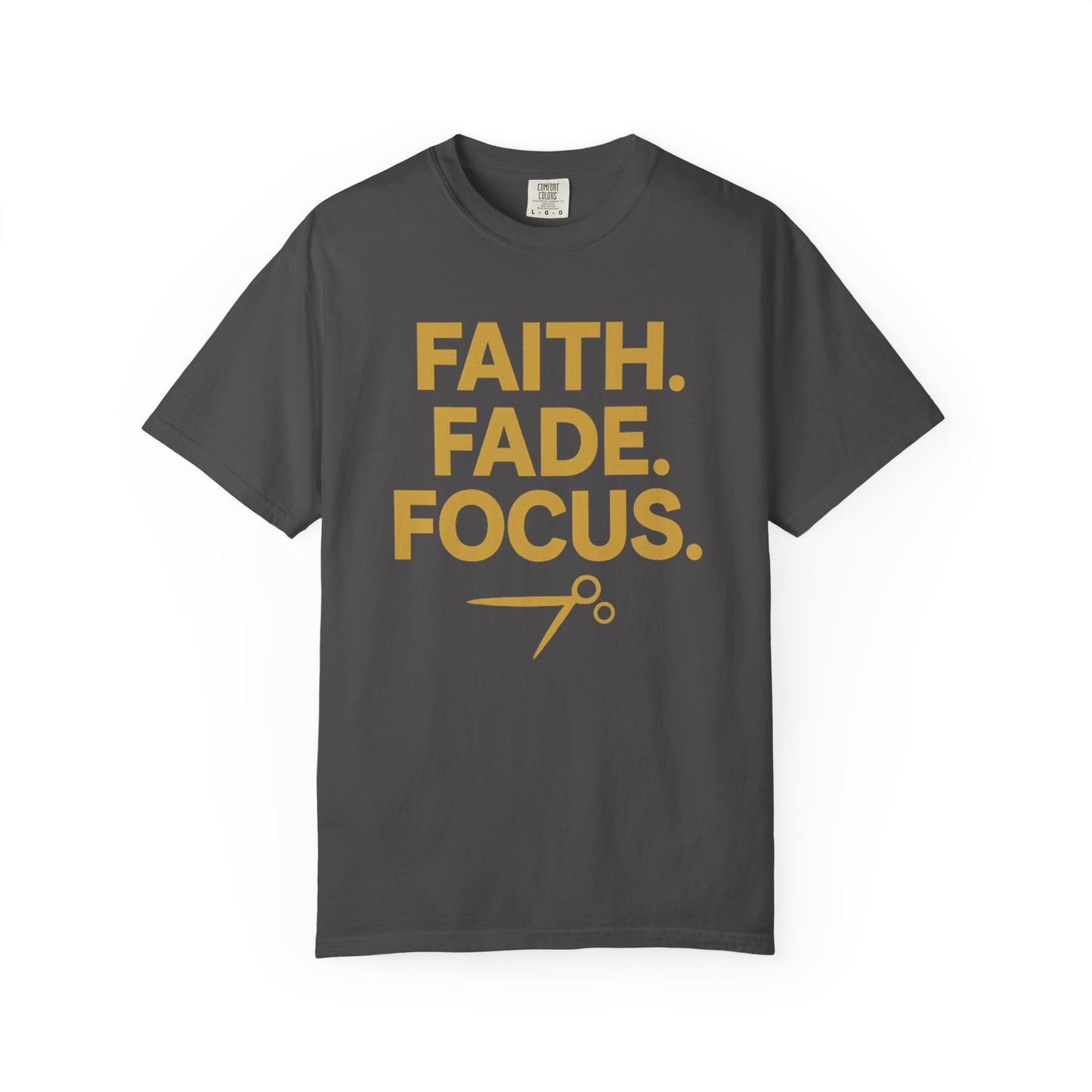 Faith Fade Focus Unisex Garment-Dyed T-shirt