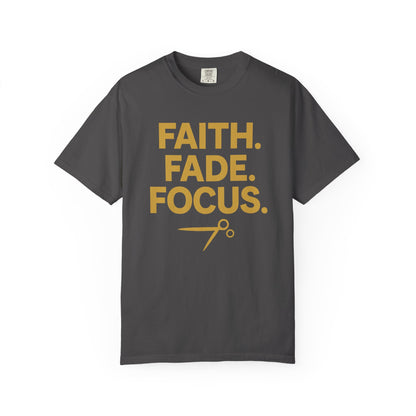 Faith Fade Focus Unisex Garment-Dyed T-shirt