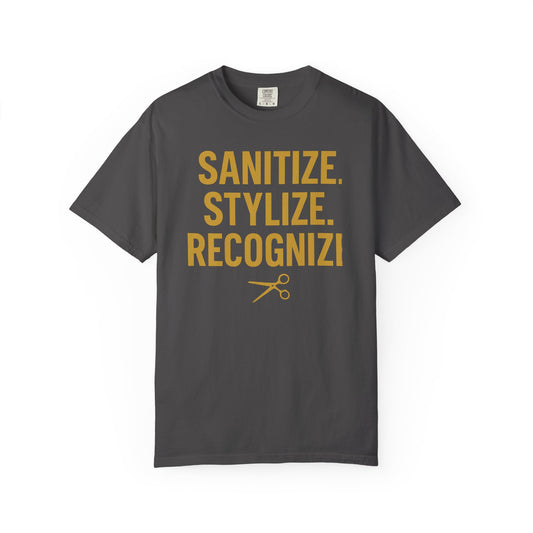 Sanitize Stylize Unisex Garment-Dyed T-shirt